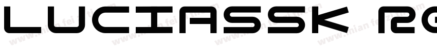 LuciaSSK Regular字体转换